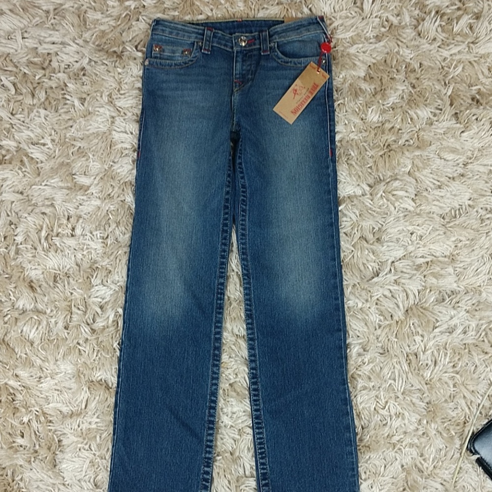 True Religion Boys Straight leg Jeans SZ 10
